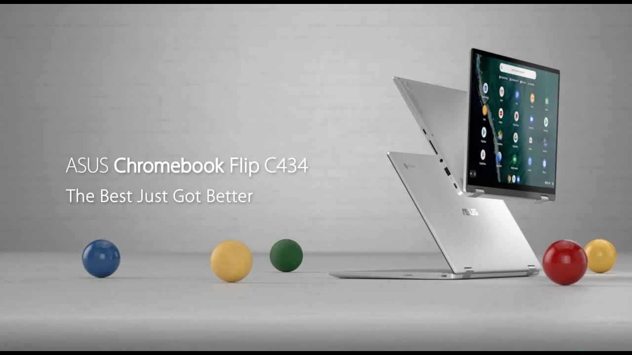 The Best Just Got Better -  Chromebook Flip C434 | ASUS